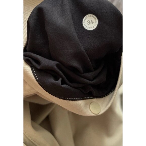 Lululemon Commission Shorts Men’s Sz 34 Sand Relaxed Fit Performance Shorts - Picture 9 of 13